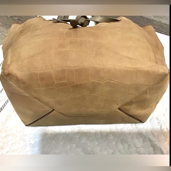 Celine Cabas Phantom Suede Belted Bag - Picture 9 of 16